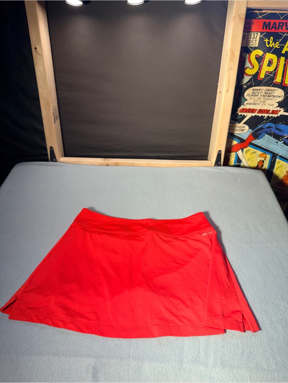 Nike Red Circle Skirt - Women's Skater Style #0065